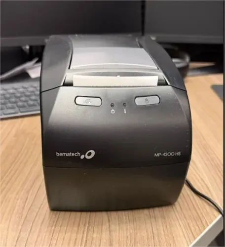 Impressora Bematech Mp-4200 Monocromática Função Única Usb Preto 127/220v