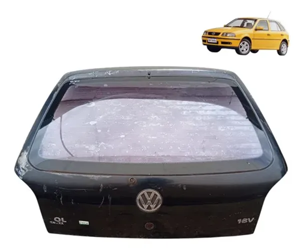 Tampa Traseira Porta Malas Volkswagen Gol Bola G3 Preto