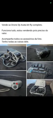 Drone Dji Avata kit fly completo
