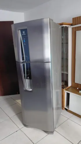 Geladeira Electrolux dw42x inox frost free ENTREGO