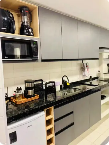 Apartamento/ Loft MOBILIADO Completo no Residencial Carmenere.