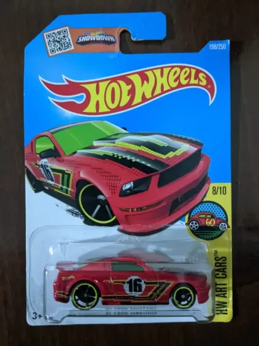 Hot Wheels '07 Ford Mustang HW Art Cars (2016)