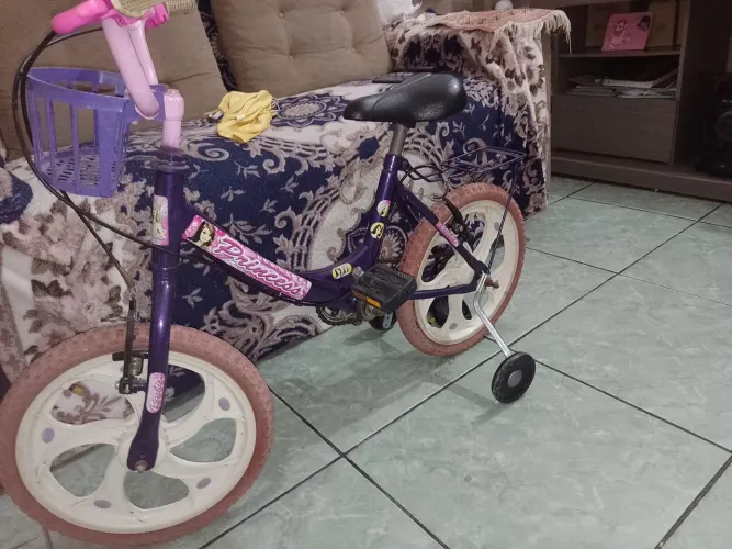 Bicicleta aro 16 princesa 