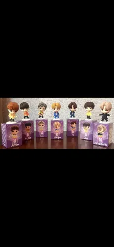 BTS bonecos Mcdonalds