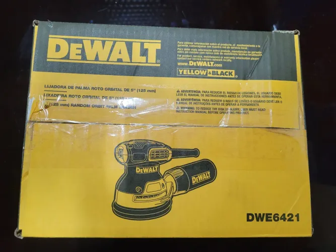 Lixadeira orbital dewalt 
