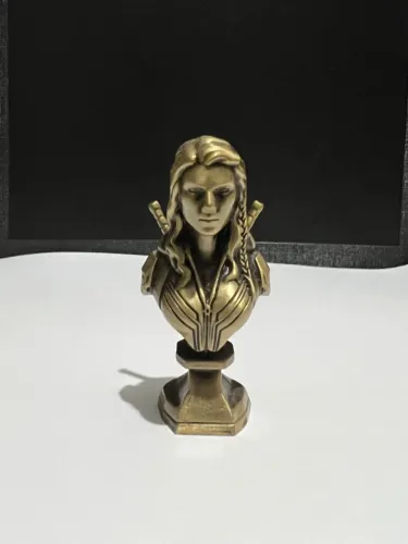 Busto De Metal Viúva Negra (Natasha Romanoff) - Marvel - Omelete Box
