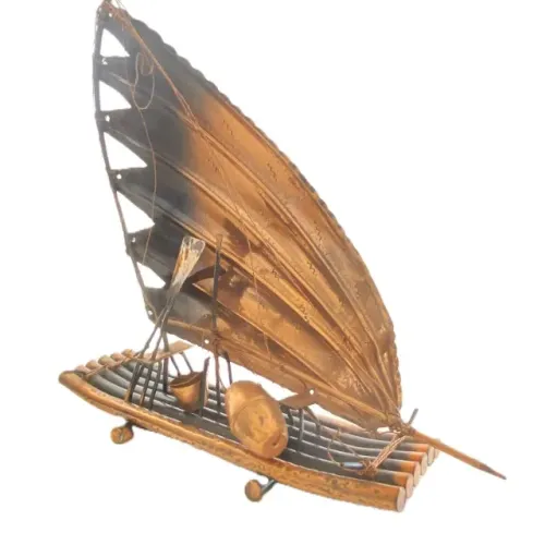 jangada de cobre - artesanato