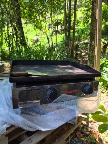 Chapa Bifeteira à Gás - Nunca usada