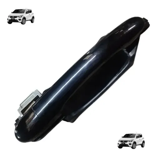 Maçaneta Externa Porta Dianteira Direita Mobi 1.0 Evo 16a22 Preto Dianteira