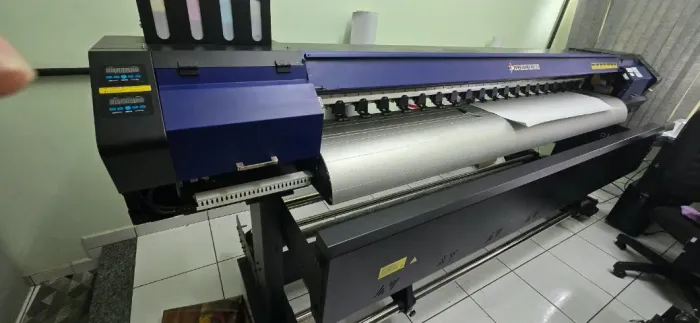 Plotter de impressão e maquina de solda banner