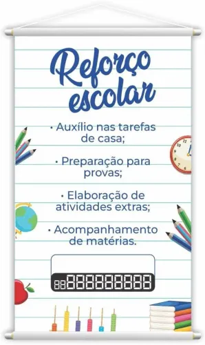 Reforço escolar 
