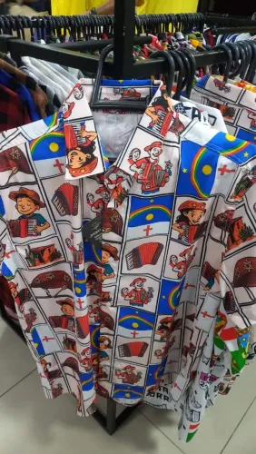 Camisas Nordestinas unissex