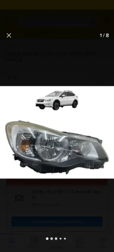 FAROL SUBARU XV 2015 QNO 2015 2.0 ASP.