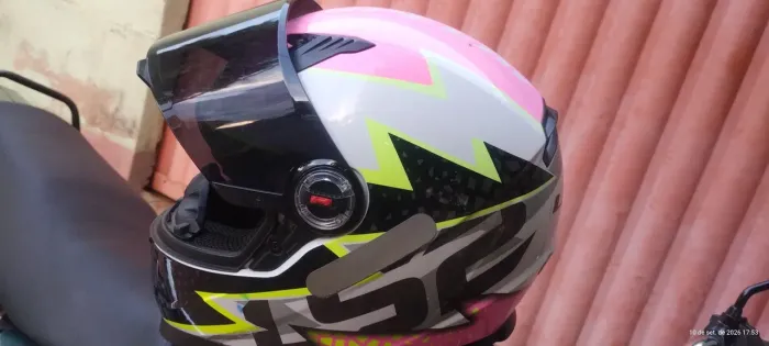 Capacete LS2 troco em notebook ou celular