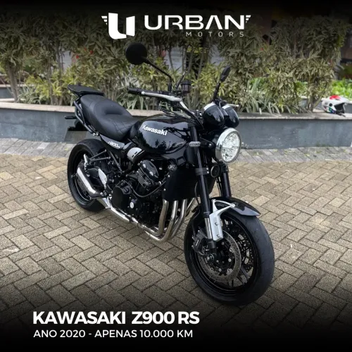 Kawasaki Z900 RS - Baixo km - Troco