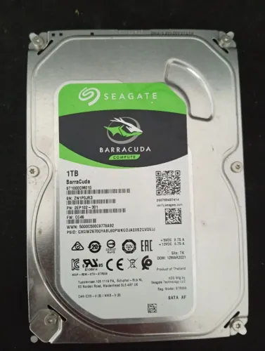 HD 1TB Seagate Barra Cuda
