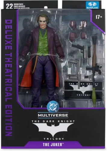 Mcfarlane Toys - the joker - the dark Night trilogy - deluxe edition 