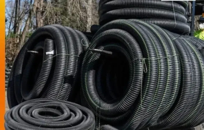 Tubo Dreno 100mm Corrugado Para Jardim - 40m