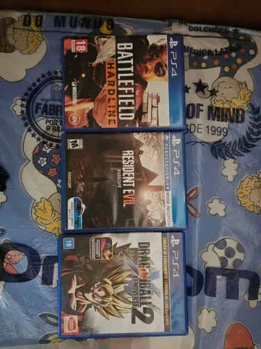 3 Jogos de Ps4/Ps5