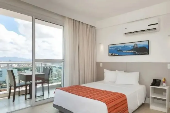 Flat Mobiliado Vista Mar -  | Hotel Ramada Imbetiba - Macaé - RJ
