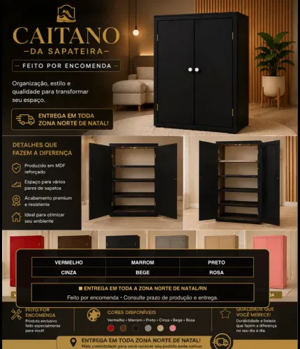 ? SAPATEIRA? FEITA POR ENCOMENDA ?