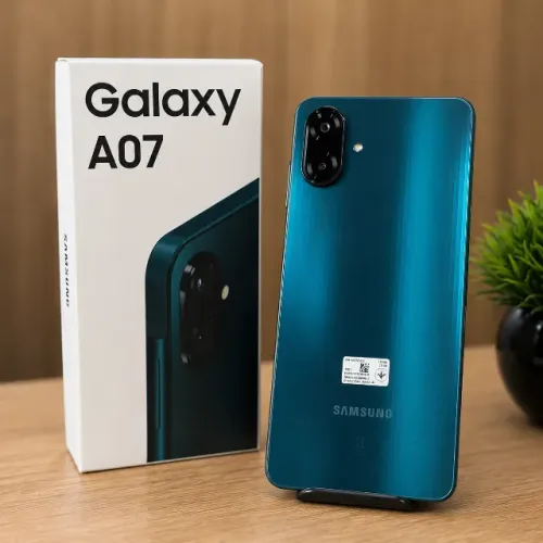 Samsung A07 128GB 4GB Camera Dupla - Preto Violeta Verde Novo