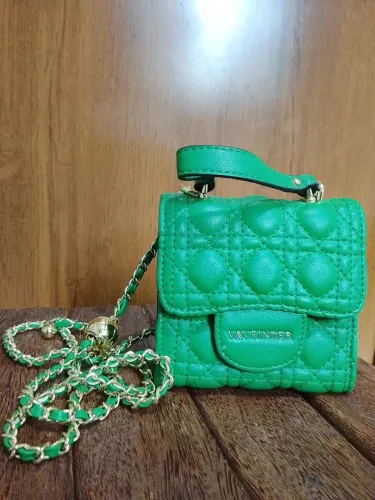Min bag verde esmeralda