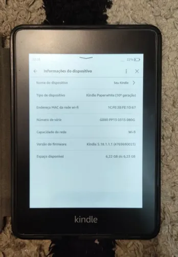 Kindle Paperwhite 10 gen