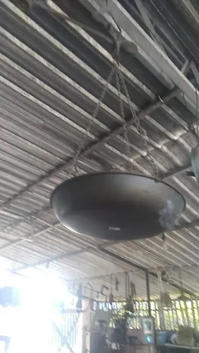 Balança com prato para peixeiro