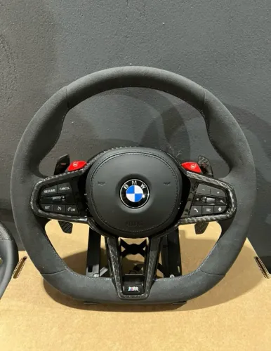 Volante BMW M3 Serie F/G Alcantara+CB