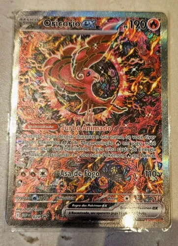 Carta pokémon oricorio ex 024