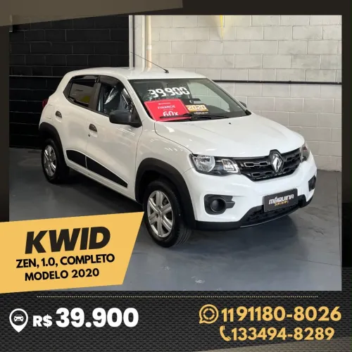 Renault Kwid Zen 1.0 Flex 12V 5P Mec. 2020