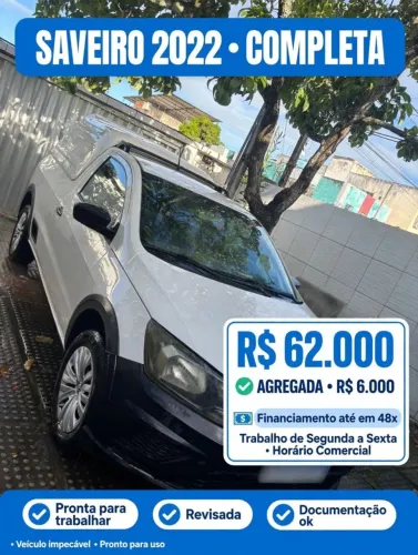 Volkswagen Saveiro Robust 1.6 Total Flex 8V 2022