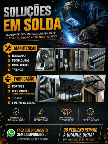 Serviços de serralheiro residencial e industrial