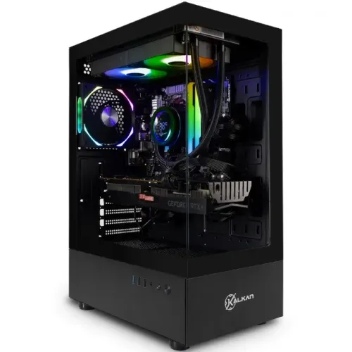 GABINETE KALKAN AVALON PRO ATX PRETO KLK00037 (FANS NÃO INCLUSAS) NOVO LACRADO!