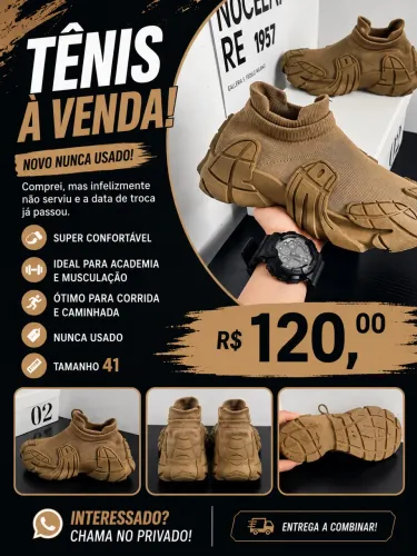 TENISA NOVO A VENDA