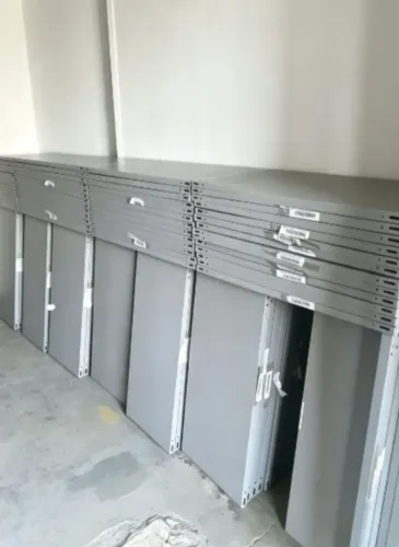 Estante de aço semi nova