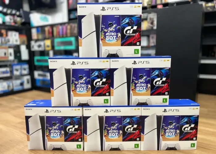 PlayStation 5 digital com jogos lacrado