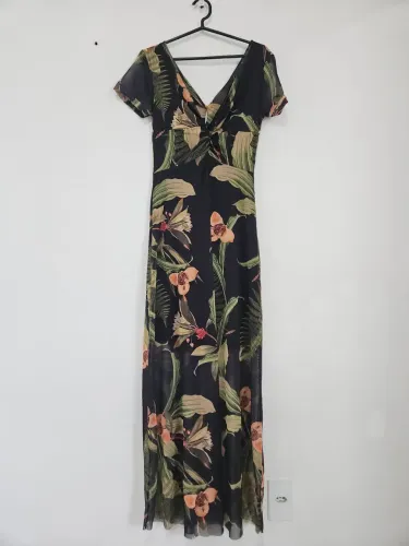 Vestido Longo Floral