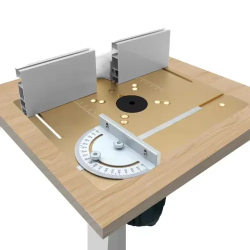 Placa de Inserção para Mesa de Tupia/Fresadora - Regulável