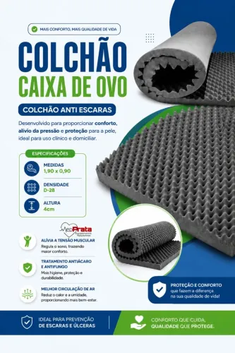 Colchão caixa de ovo