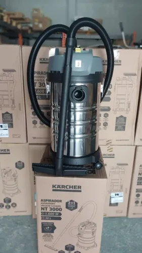 Aspirador de Pó e Água Profissional 30 litros NT 3000 1600w Karcher(Loja)