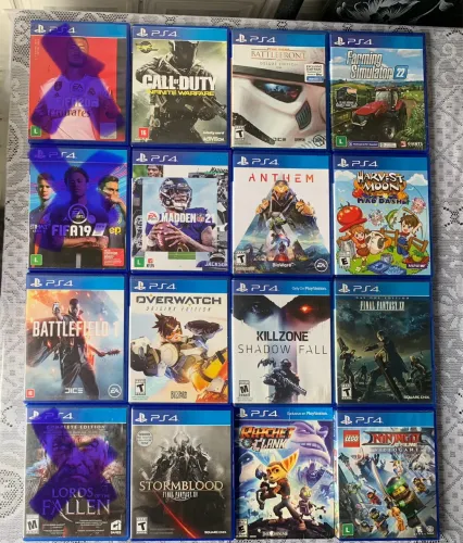 Jogos PS4 PlayStation 4 - 50 reais cada