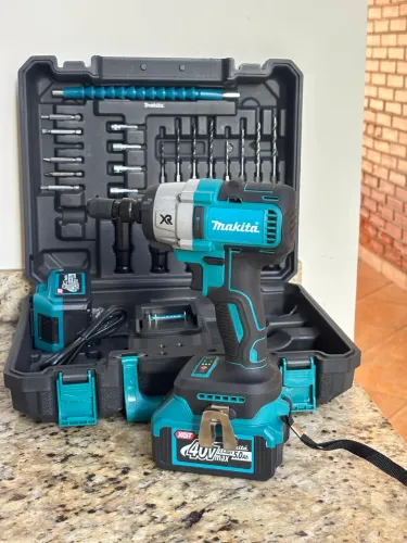 Makita chave de impacto parafusadeira furadeira 40v nova