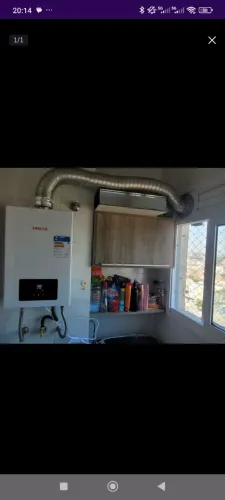 Instalação e manutenção aquecedor