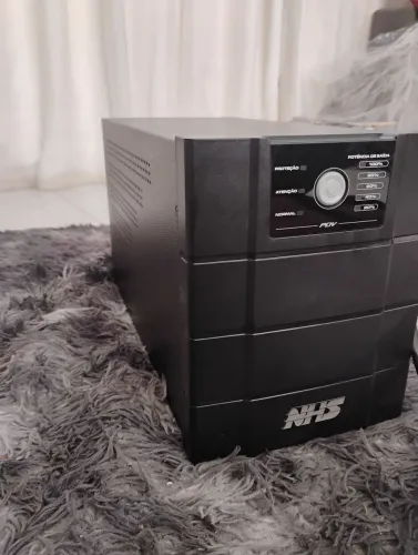 Nobreak NHS Premium PDV gIII 2200va bivolt 2 baterias 17aH- 8 tomadas
