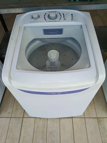 Máquina de lavar electrolux 15kg cesto inox