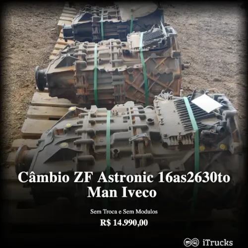 Câmbio Astronic Man Stralis Hi Way Automático Zf 16as 2630to