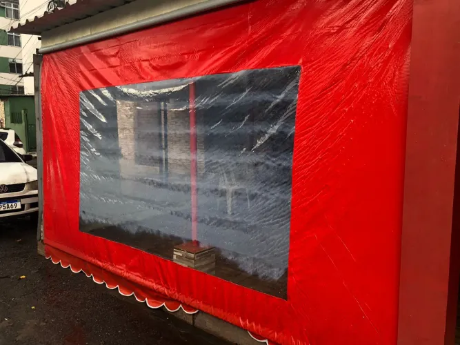 Toldo transparente