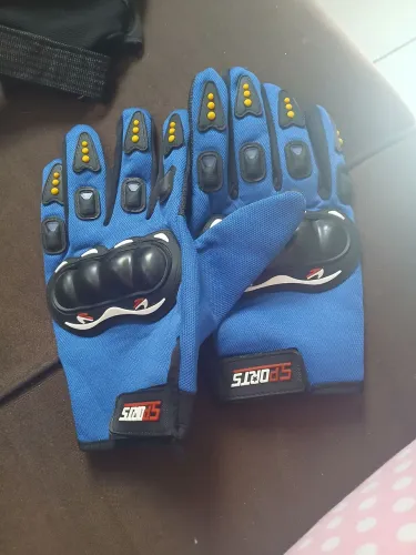 Luvas para motoqueiro masculina